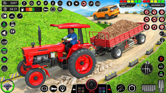 اسکرین شات بازی Real Tractor Driving Games 5