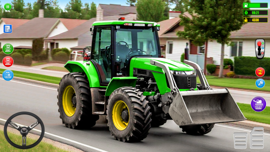 اسکرین شات بازی Tractor farming 5