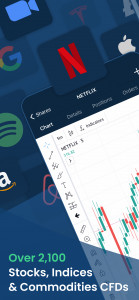 اسکرین شات 2 برنامه Trade.com: Trading & Finance