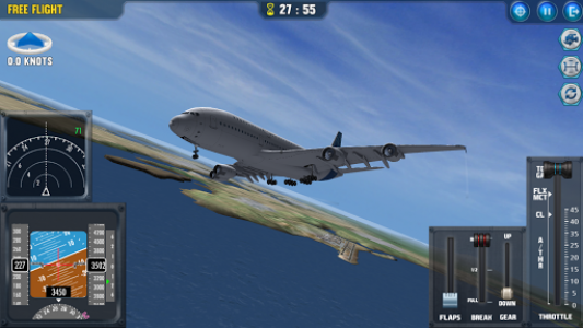 اسکرین شات بازی Easy Flight - Flight Simulator 6
