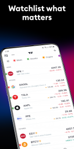 اسکرین شات برنامه TradingView: Track All Markets 3