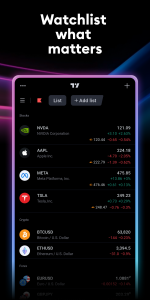 اسکرین شات برنامه TradingView: Track All Markets 2