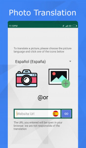 اسکرین شات برنامه Photo Translator - Text & Web 3