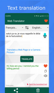 اسکرین شات برنامه Photo Translator - Text & Web 4