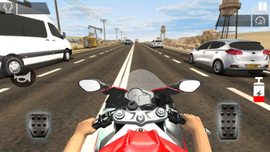 اسکرین شات بازی Racing Moto Speed 2