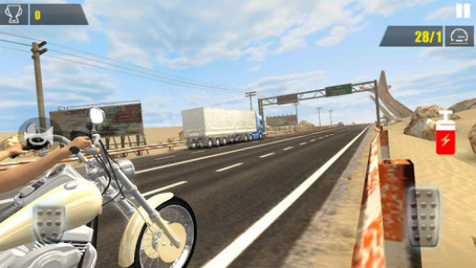 اسکرین شات بازی Racing Moto Speed 5