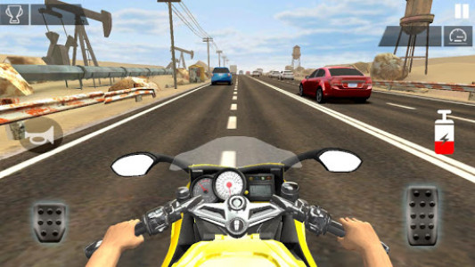 اسکرین شات بازی Racing Moto Speed 6