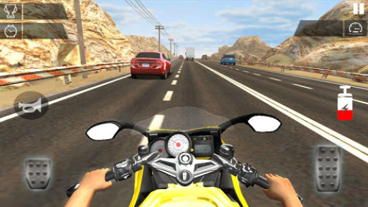 اسکرین شات بازی Racing Moto Speed 1