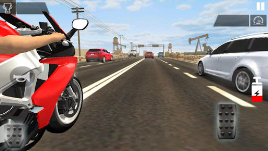 اسکرین شات بازی Racing Moto Speed 3