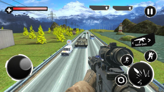 اسکرین شات بازی Traffic Sniper Shoot - FPS Gun War 6
