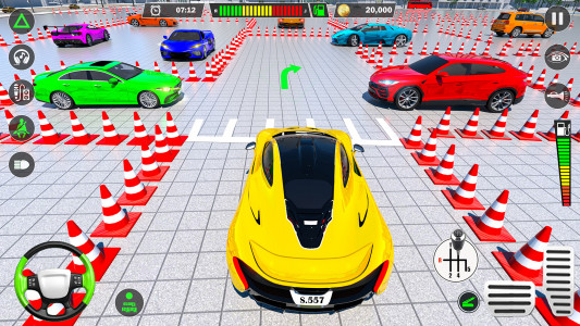 اسکرین شات برنامه Car Parking Driving School 3D 6