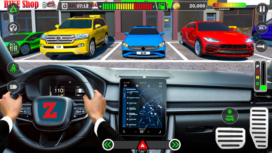 اسکرین شات 5 برنامه Car Parking Driving School 3D