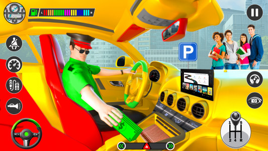 اسکرین شات 2 برنامه Car Parking Driving School 3D