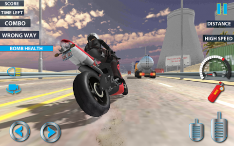 اسکرین شات بازی Moto Traffic Tour Racer Pro 2018 in 3D 2