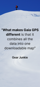 اسکرین شات برنامه Gaia GPS: Offroad Hiking Maps 7
