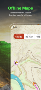 اسکرین شات 2 برنامه Gaia GPS: Offline Trail Maps