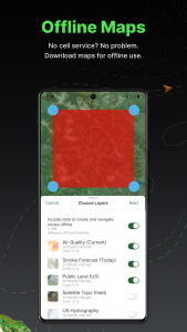 اسکرین شات برنامه Gaia GPS: Offroad Hiking Maps 2