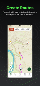اسکرین شات 5 برنامه Gaia GPS: Offline Trail Maps