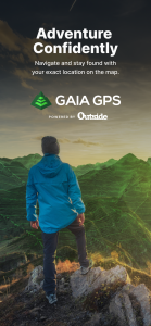 اسکرین شات 1 برنامه Gaia GPS: Offline Trail Maps
