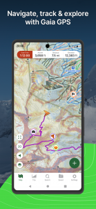 اسکرین شات برنامه Gaia GPS: Offroad Hiking Maps 2