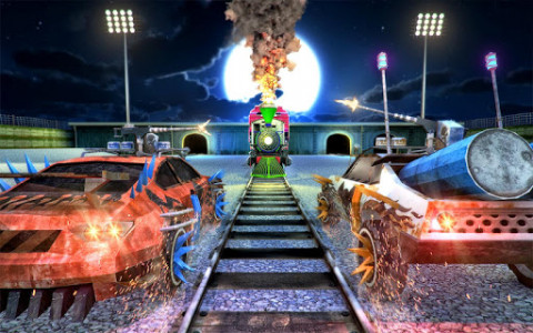 اسکرین شات برنامه Train Derby Demolition - Car Destruction Simulator 5