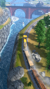 اسکرین شات بازی Train Ramp Jumping 2