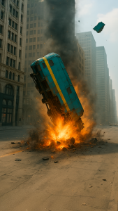 اسکرین شات 4 بازی Train Ramp Jumping