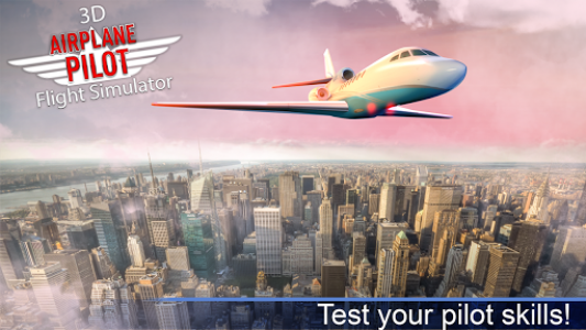 اسکرین شات بازی Airplane Pilot Cabin – Flight Simulator 3D 6