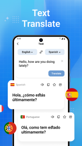 اسکرین شات 2 برنامه Chat Translator-Learn Language