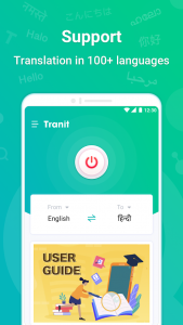 اسکرین شات برنامه Translate All, Text & Voice Translator - Tranit 5