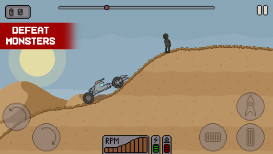 اسکرین شات 2 بازی Death Rover: Space Zombie Race