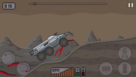 اسکرین شات بازی Death Rover: Space Zombie Race 5