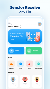 اسکرین شات 1 برنامه Smartphone All Data Transfer
