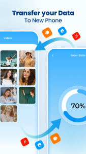 اسکرین شات 4 برنامه Smartphone All Data Transfer