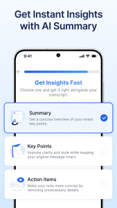 اسکرین شات 6 برنامه Transcribe Speech to Text