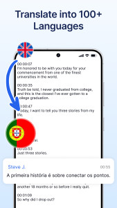 اسکرین شات 7 برنامه Transcribe Speech to Text