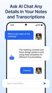 اسکرین شات 5 برنامه Transcribe Speech to Text