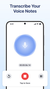 اسکرین شات 4 برنامه Transcribe Speech to Text