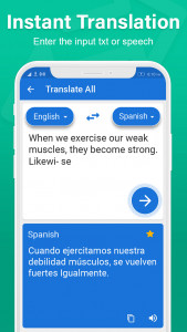 اسکرین شات برنامه Translate Language Translator 1