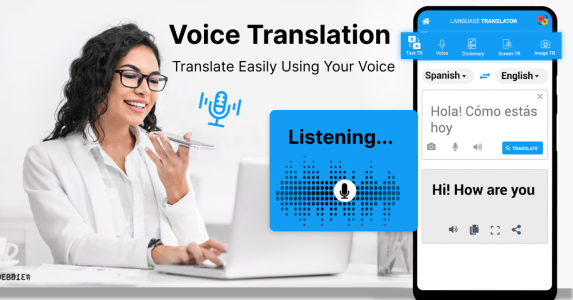 اسکرین شات برنامه All Languages Voice Translator 7