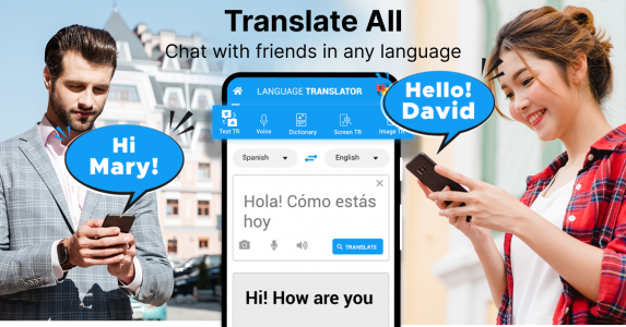 اسکرین شات برنامه All Languages Voice Translator 2