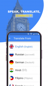 اسکرین شات برنامه Translate All Languages 3