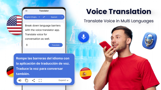 اسکرین شات برنامه Translate Easy All Translator 8