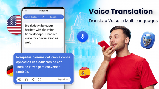 اسکرین شات برنامه Translate Easy All Translator 8