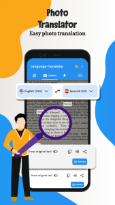 اسکرین شات برنامه Translate all languages app 1