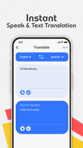 اسکرین شات 3 برنامه Speak & Translate All Language