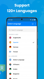 اسکرین شات برنامه All Languages Translator App 3