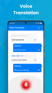 اسکرین شات برنامه All Languages Translator App 4