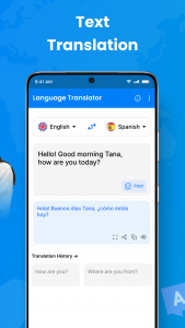 اسکرین شات برنامه All Languages Translator App 2