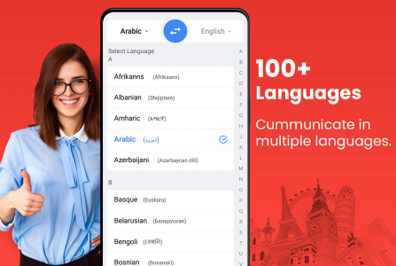 اسکرین شات 4 برنامه Translate: Language Translator